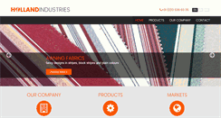 Desktop Screenshot of hollandindustries.nl